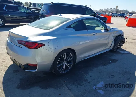 2018 Infiniti Q60 3.0T Luxe z USA, uszkodzony, nr VIN JN1EV7EK6JM342270